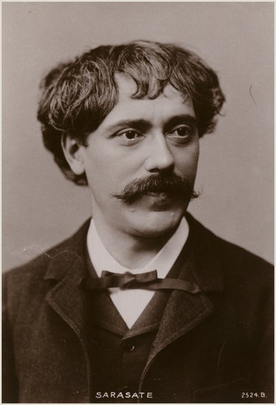 Porträt von Pablo de Sarasate von Spanish Photographer
